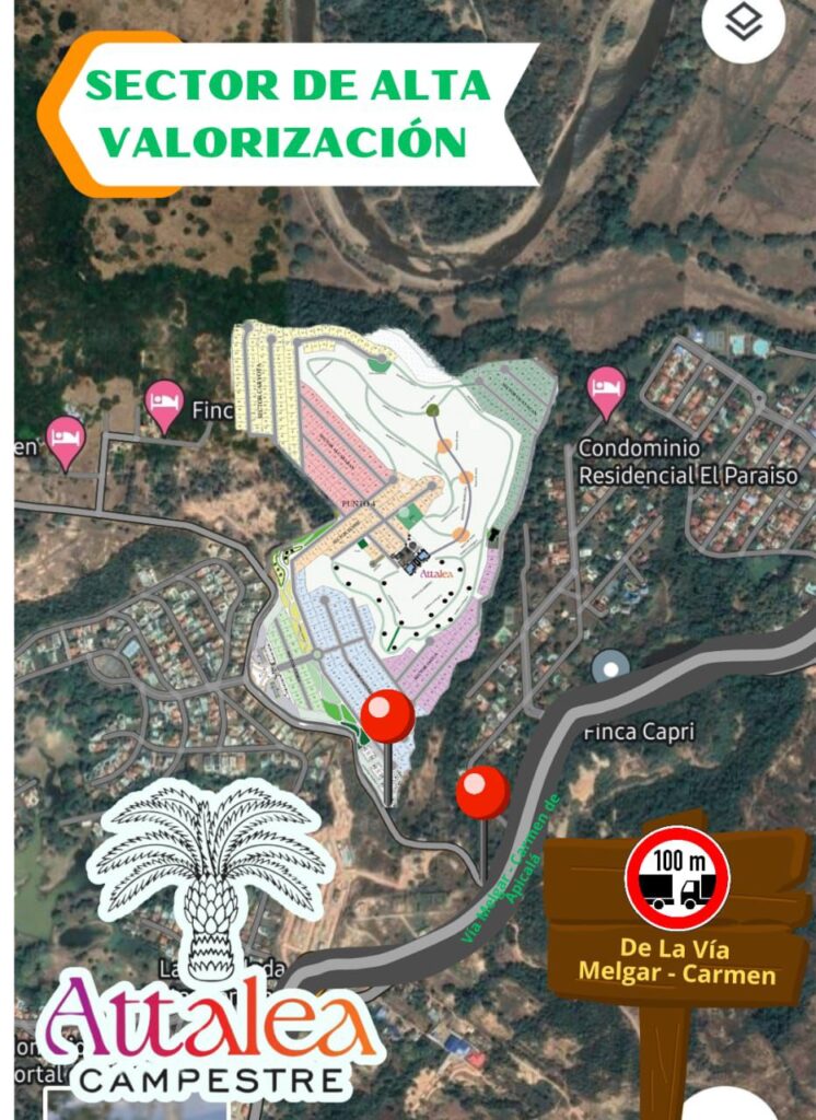 Atalea Campestre – Invierte en tranquilidad y valorización en Melgar